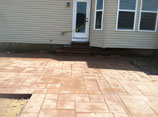 Decorative Concrete Patio