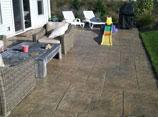 Decorative Concrete Patio