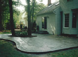 Decorative Concrete Patio