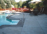 Decorative Concrete Pool Deck