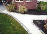 Decorative Concrete Sidewalk