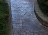 Stamped Concrete Sidewalk